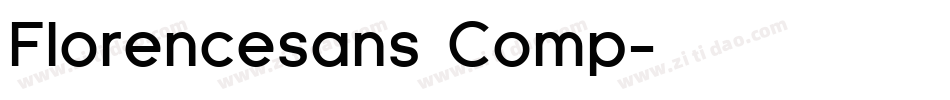 Florencesans Comp字体转换